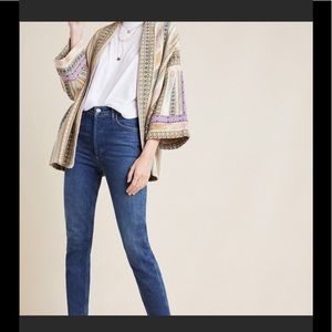 Agolde Nico high-rise slim jeans